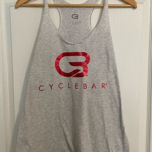 Metallic red CYCLEBAR tank size M